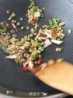 Make Pickle beef noodles step 15