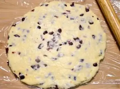 Make Cranberry scon step 5