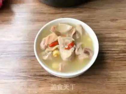 Make Lotus pig belly soup step 9