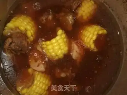 Make Goose Lotus soup step 3