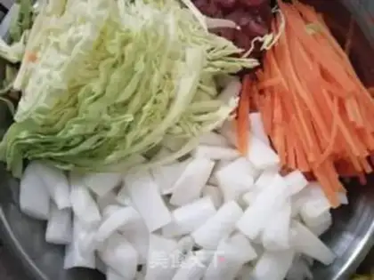 Make Spicy sausage powder step 0