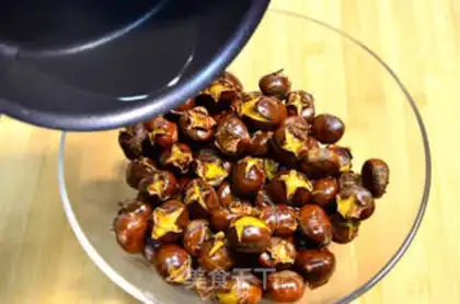 Make Sugar roasted chestnuts step 5