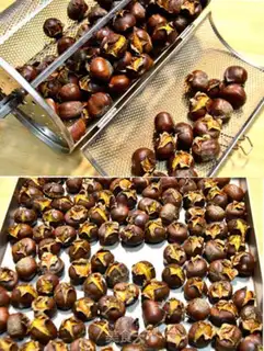 Make Sugar roasted chestnuts step 6