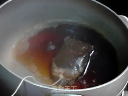 Make Almond milk tea step 4