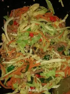 Make Spicy sausage powder step 5