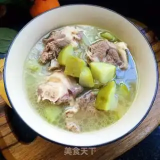 Make Clean up the radish and lamb soup step 8