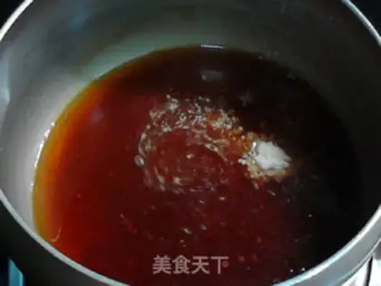 Make Almond milk tea step 6