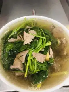 Make Spinach liver soup step 5
