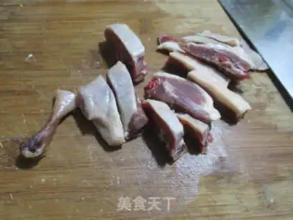 Make ♪ Black-mule sweet corn boiled duck legs ♪ step 2