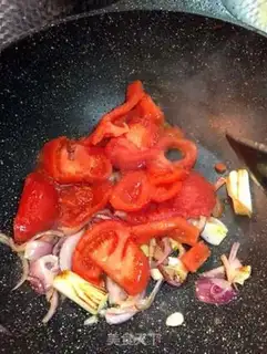 Make Tomato beef rice step 4