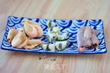 Make Barbecue seafood step 0