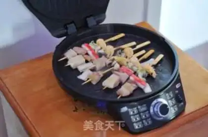 Make Barbecue seafood step 4