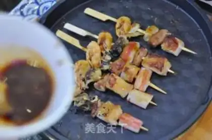 Make Barbecue seafood step 5
