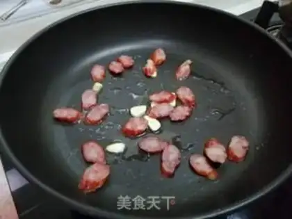 Make Weenie fried Dutch beans step 3
