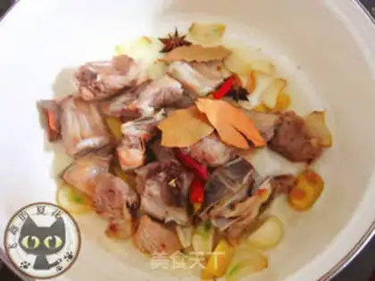 Make Coke chop burn potatoes step 5