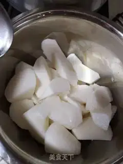 Make Ham stew step 1