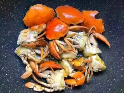 Make Meat crab step 5