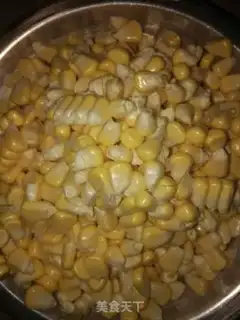 Make Fry corn step 1