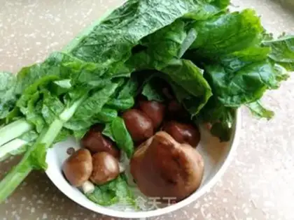 Make Mustard fried mushrooms step 0