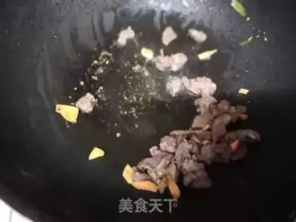 Make Beef apricot step 1