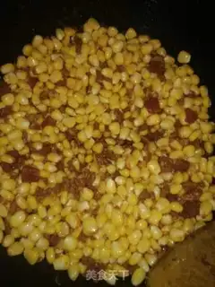 Make Fry corn step 5