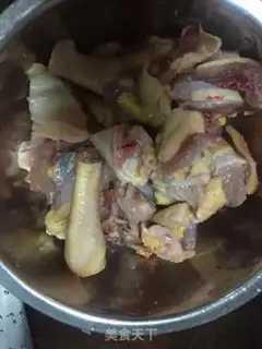 Make Red chicken soup step 0