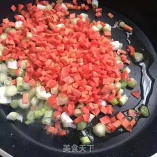 Make Squid rice step 3