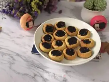 Make Blueberry cookies step 10