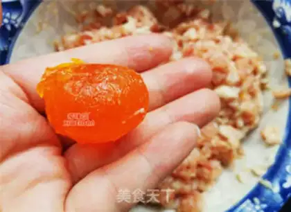 Make The salted eggballs step 3