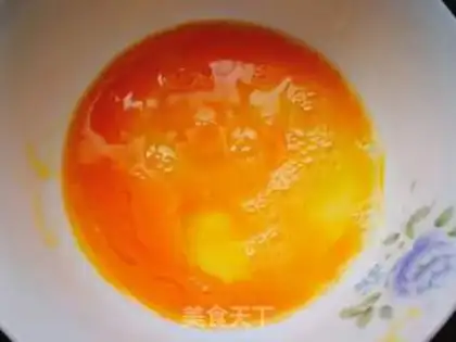 Make The egg bouquet soup step 2