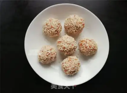 Make The salted eggballs step 6