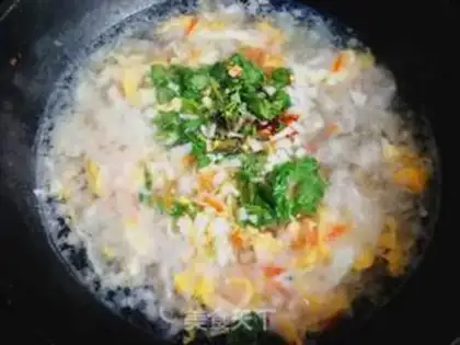 Make The egg bouquet soup step 8