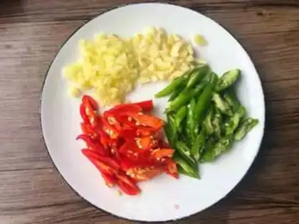 Make Twin peppers, tofu step 3