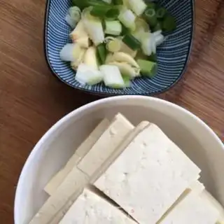 Make Spicy tofu step 2