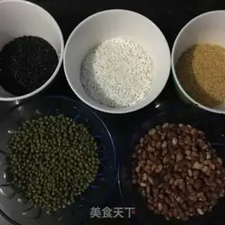Make Five-colour porridge step 0