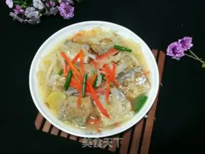 Make Carrot ribbon fish step 8