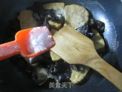 Make Black-mucked chicken step 9