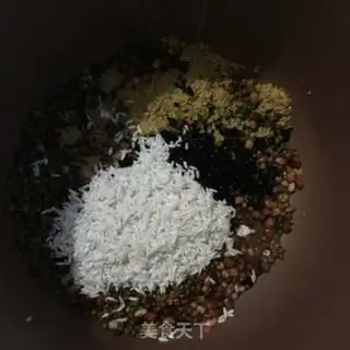 Make Five-colour porridge step 4