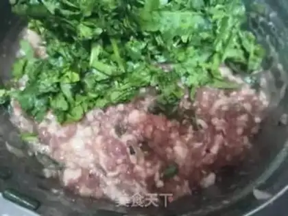 Make ♪ ♪ Scrambled meat ♪ step 2