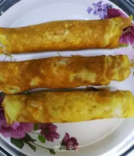 Make Steam carrots, omelet step 5