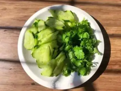 Make The cucumbers squirm step 2