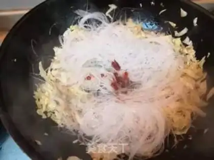 Make A fan of cabbage step 3