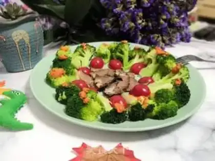 Make Beef platter of broccoli step 1