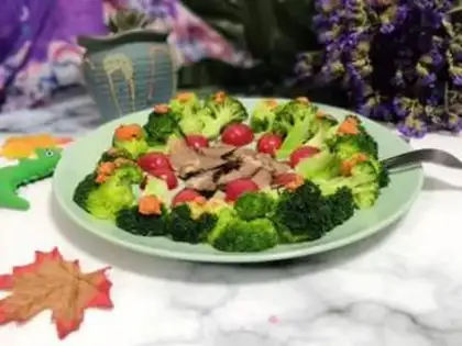 Make Beef platter of broccoli step 2
