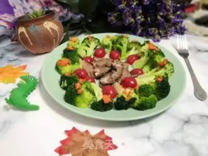 Make Beef platter of broccoli step 4