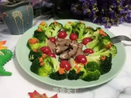 Make Beef platter of broccoli step 7