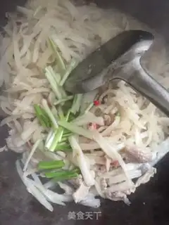 Make Scrambled radish step 4