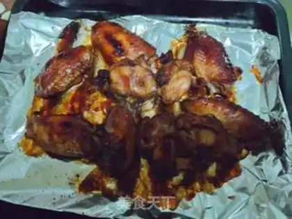 Make Burn chicken wings step 2