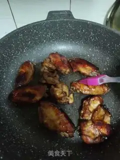 Make Burn chicken wings step 3