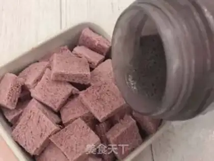 Make Potato toast pudding step 4